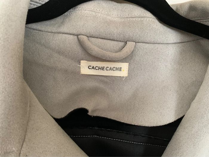 Blazer en daim cache cache T36 - photo numéro 2
