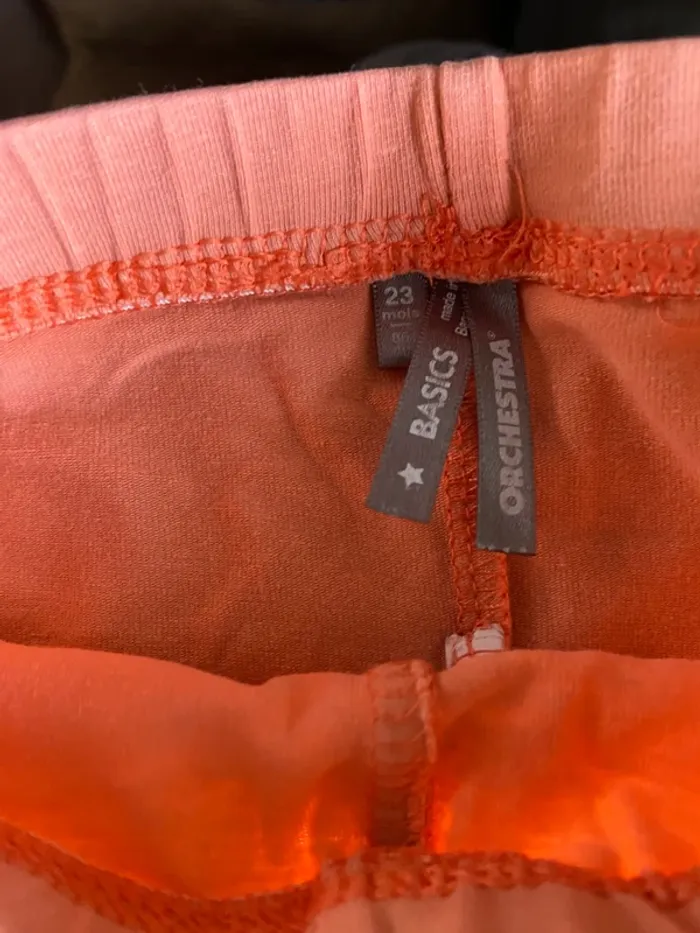 Lot 3 leggings courts été Orchestra 23m fille - photo numéro 3