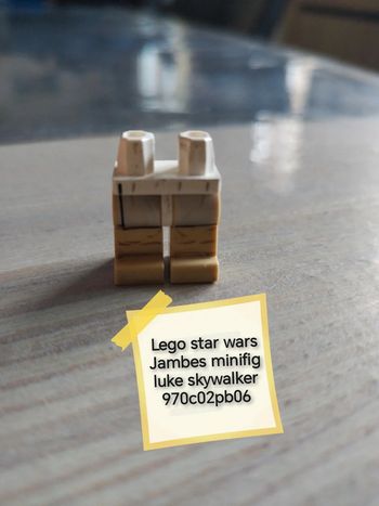 Lego star wars jambe minifig luke skywalker