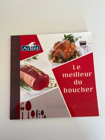 Livre cuisine pratique : le meilleur du boucher série surgelés Argel