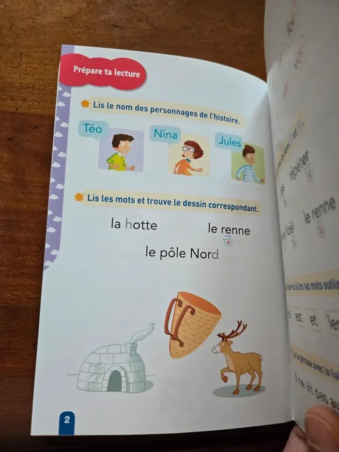 Livre GS CP Le père Noël de Téo et Nina - photo numéro 3