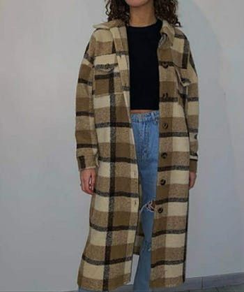 Manteau long mi saison aut