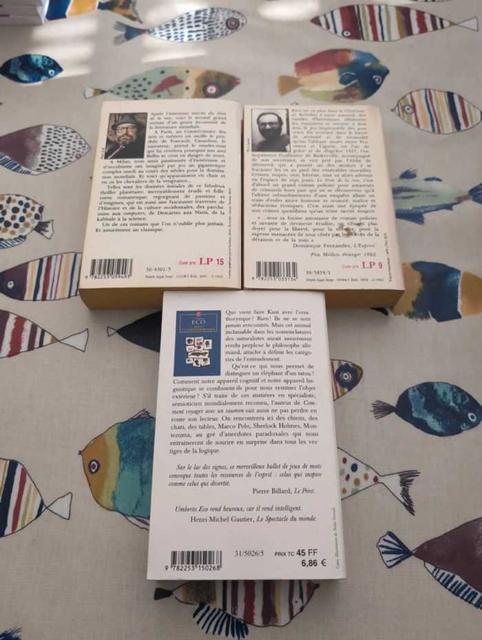 Lot Umberto Eco - photo numéro 2