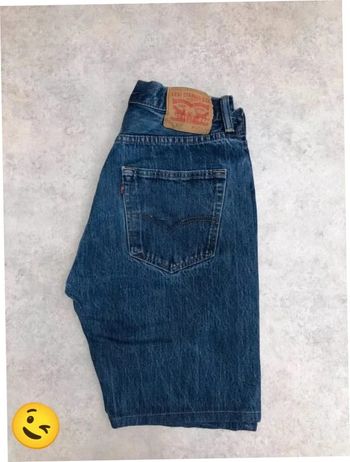 Short Levi's 501 W32 FR42 Bleu Femme Women #SHO11