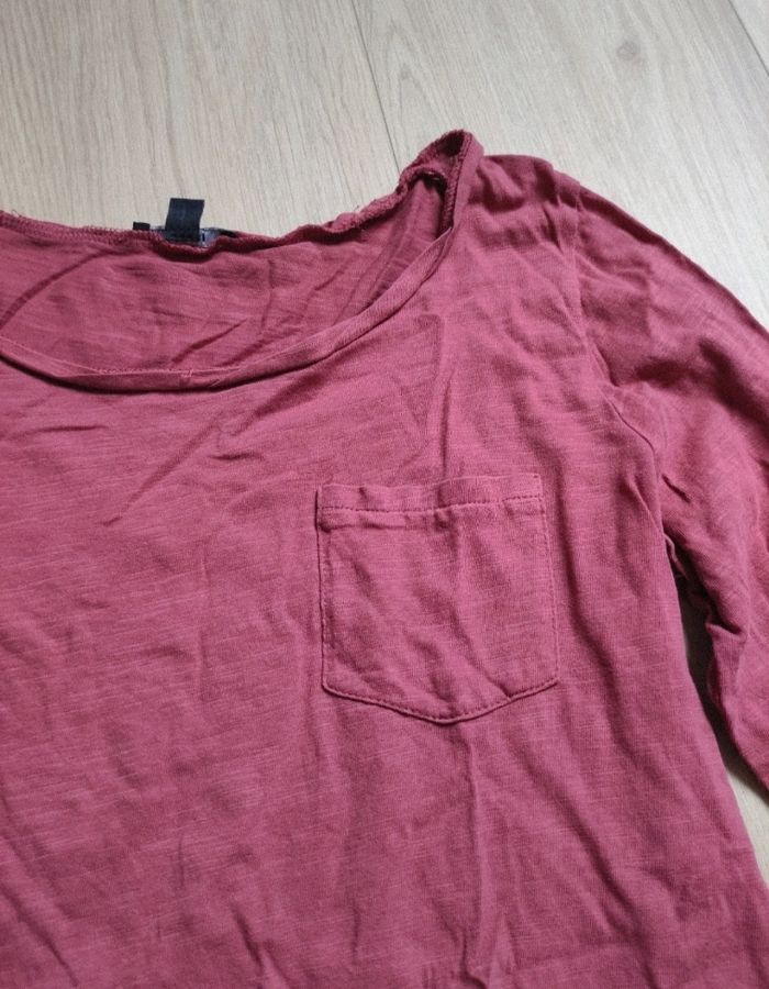 Tee-shirt manches longues de grossesse Kiabi taille 34/36