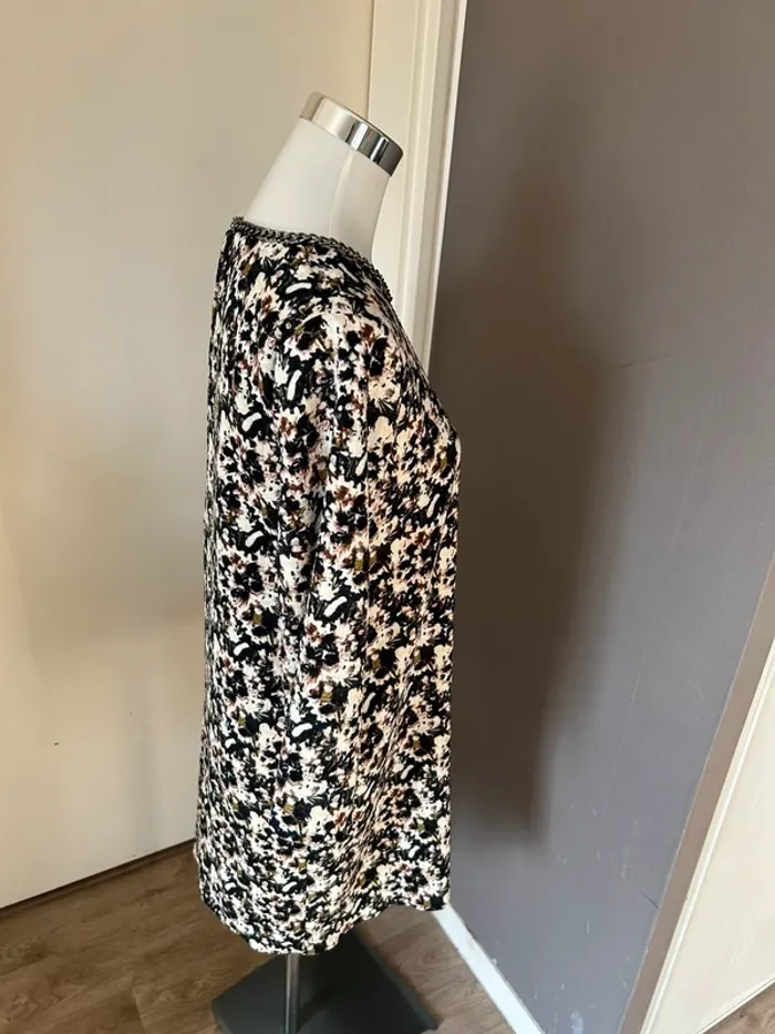 Essentiel antwerp robe, imprimée, florale, femme, taille 42 - photo numéro 7