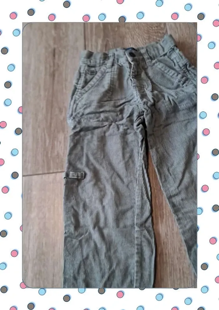 Pantalon cotelé 5 ans - photo numéro 3