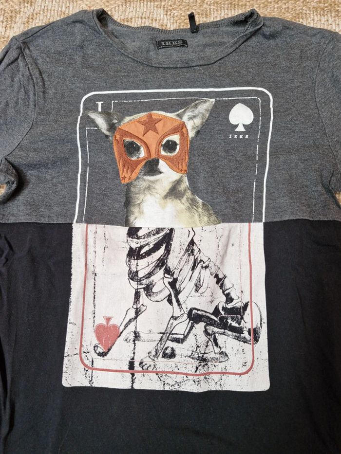 Tee shirt 10 ans ikks - photo numéro 2