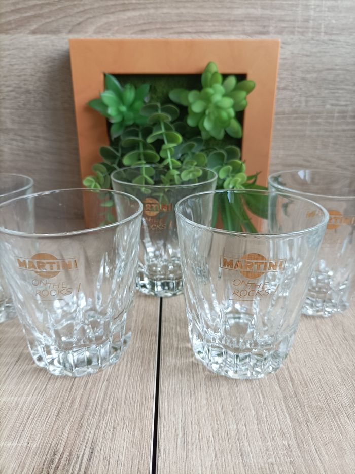 Lot 5 verres Martini - photo numéro 4