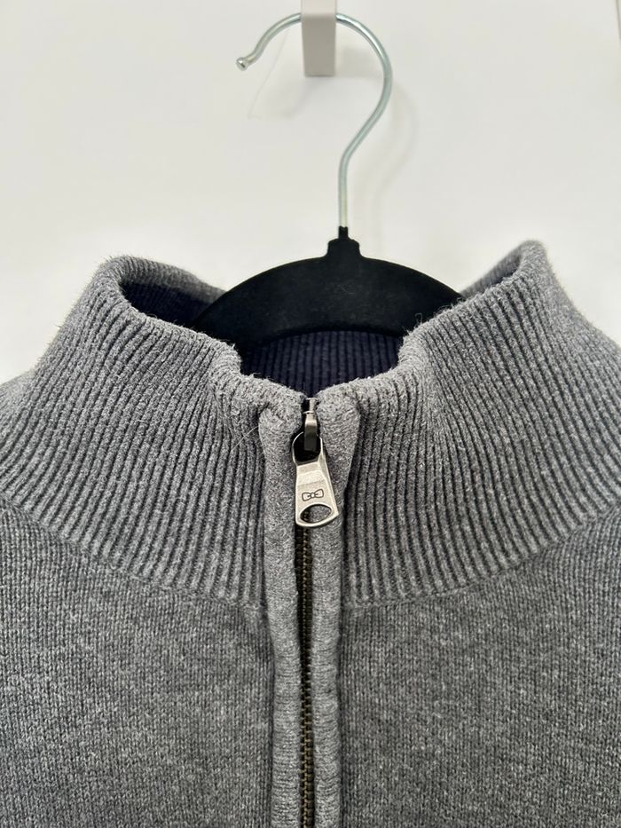 Pull gris en maille col camionneur Eden Park - photo numéro 6