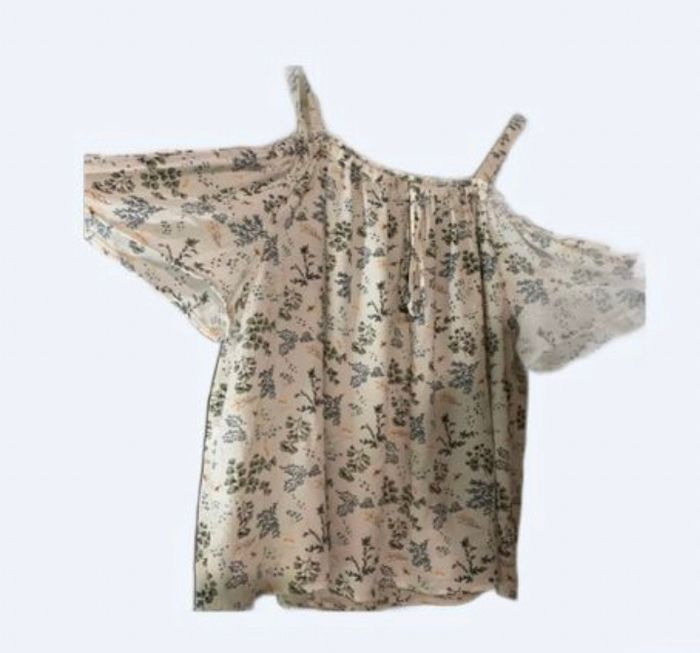 Haut fleuries camaïeu