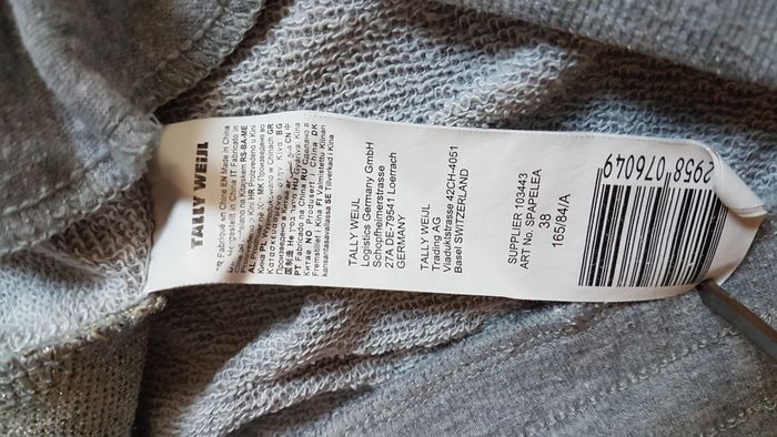 Tenue de sport 2 pièces femme gris 38 Tally Weijl - photo numéro 4