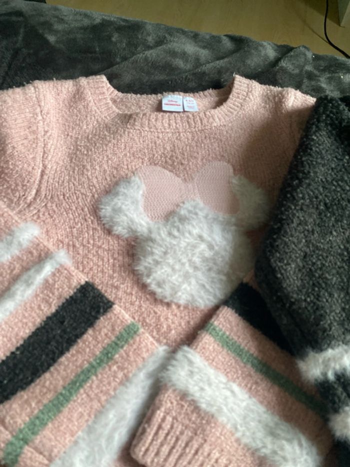 Ensemble de deux robes pull pour enfants, fille, taille six ans - photo numéro 5
