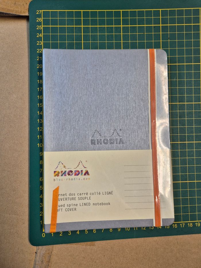 Carnet Rhodia argent - photo numéro 4