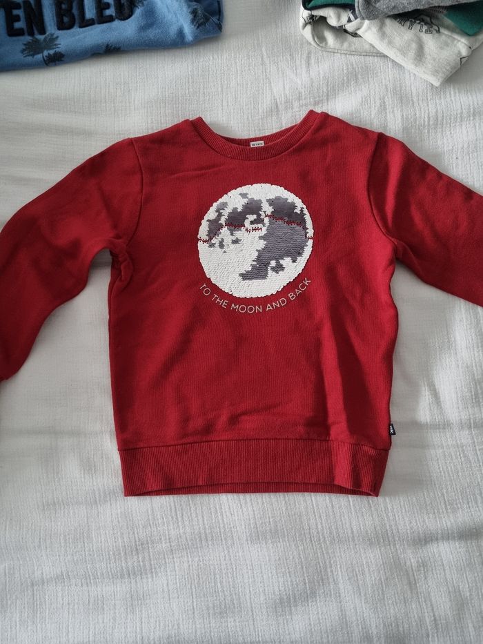 Lot de 2 sweat garçon 4 ans - photo numéro 2