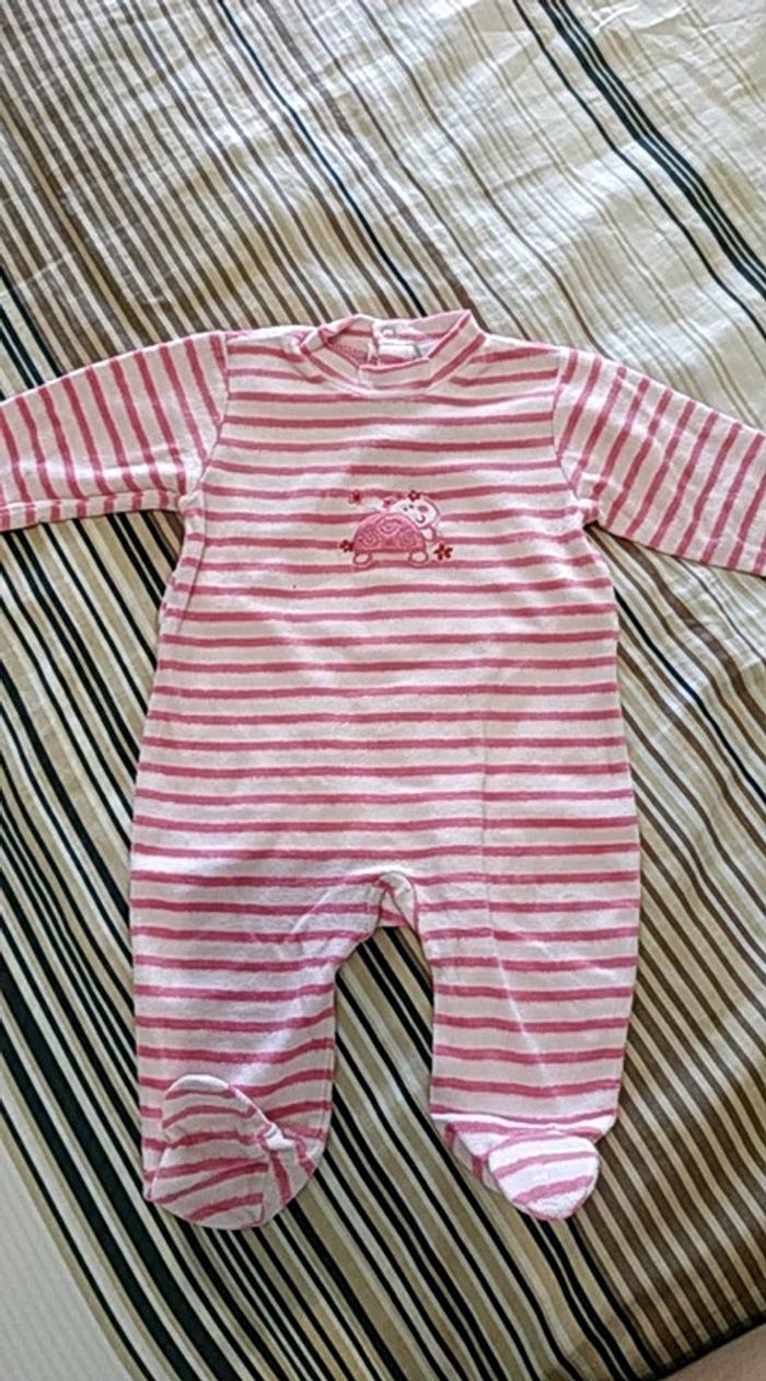 Pyjamas velours 3 mois