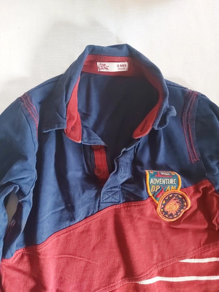 Polo manches longues DPAM - photo numéro 2