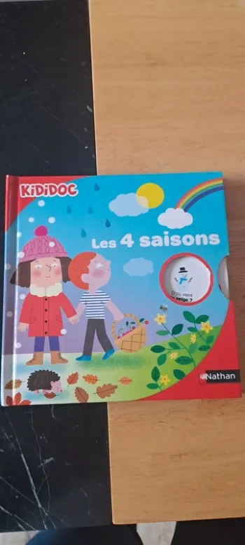 Livre kididoc les 4 saisons