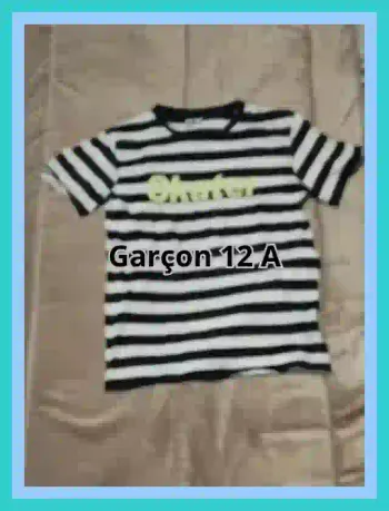 T-shirt manches courtes Tape à l'œil (TAO) garçon 12 ans  7523297807