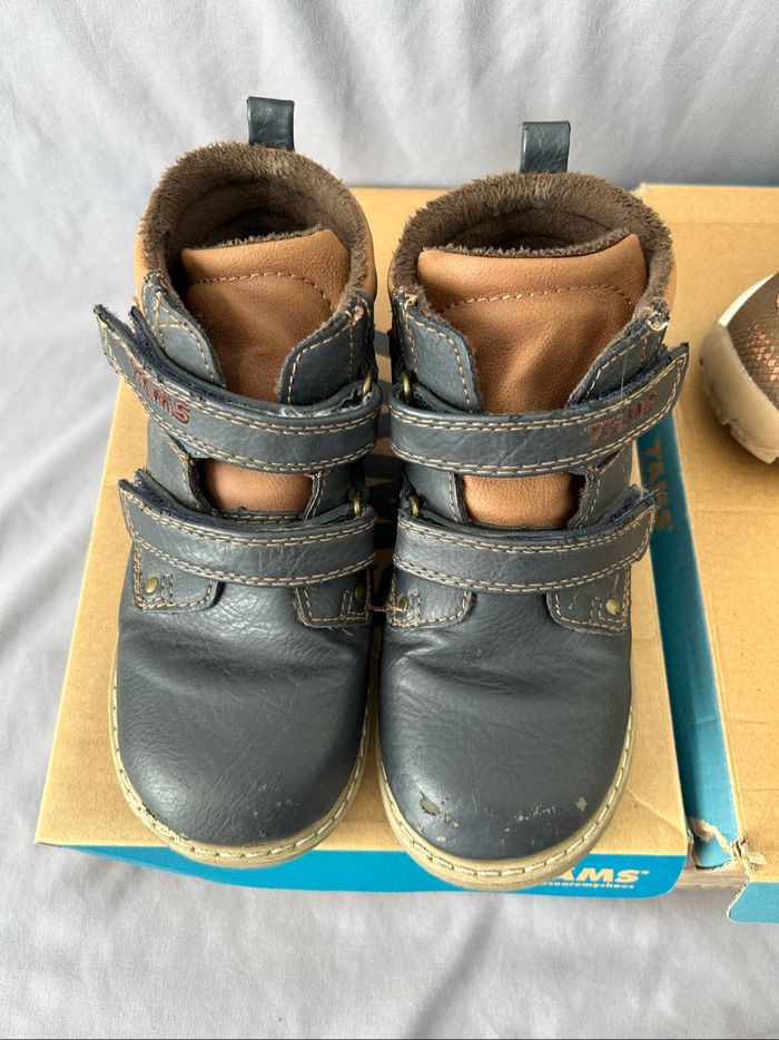 Lot 2 bottines boots garçon d’hiver - photo numéro 2