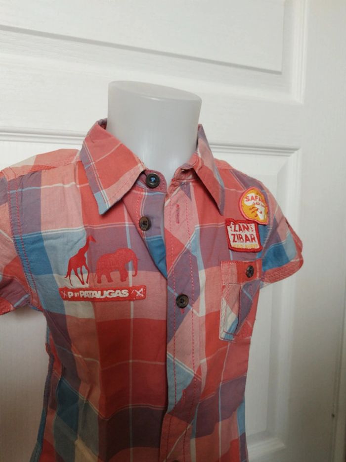 Chemise a manches courtes pataugas - photo numéro 2