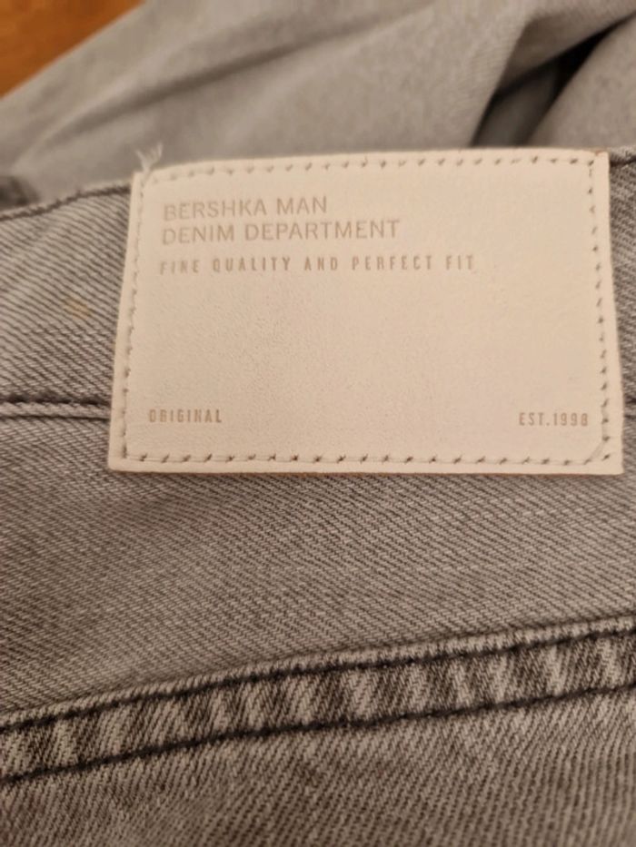 Jeans bershka taille 38 gris homme - photo numéro 5