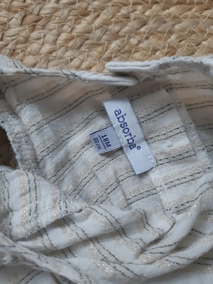 Robe rayée Absorba 18 mois - photo numéro 6