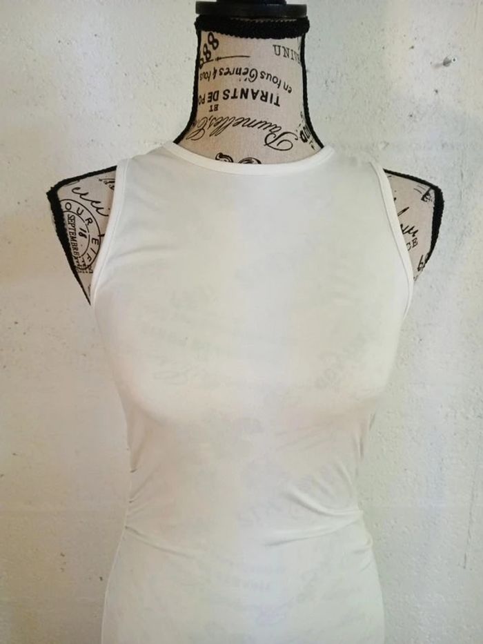 🤍 Robe longue moulante blanche – SHEIN – Très bon état - photo numéro 5