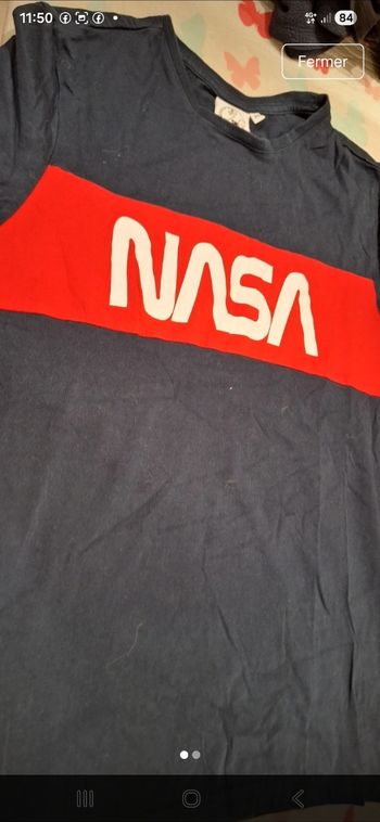 T shirt nasa xs