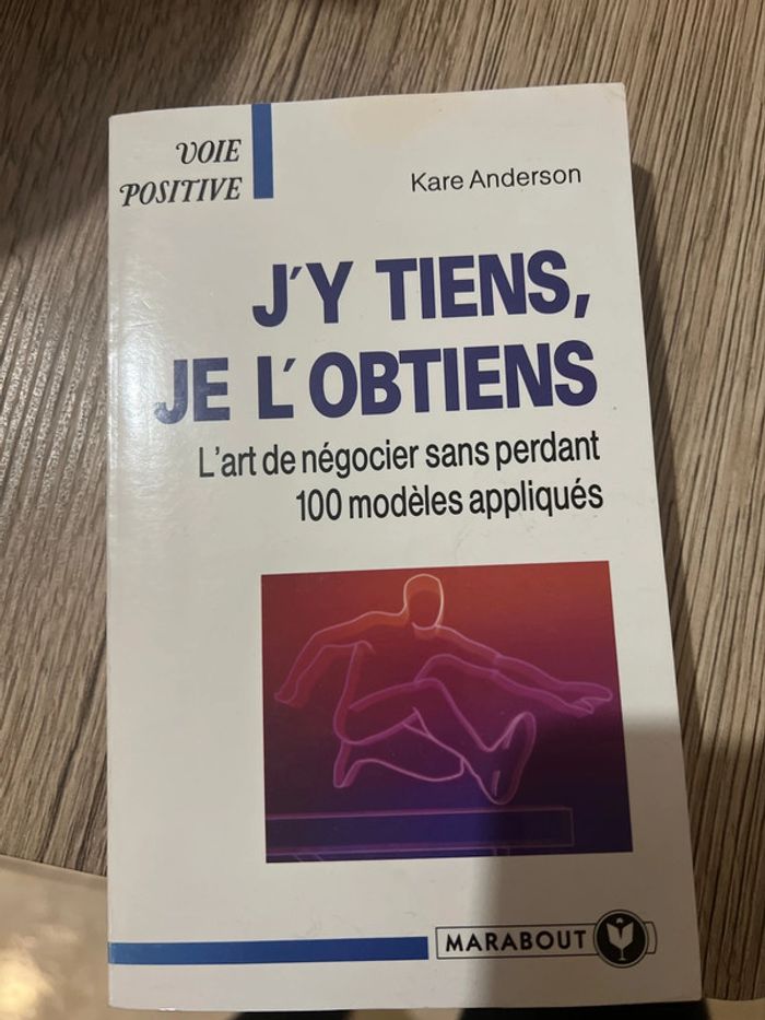Livre Kare Anderson j’y tiens je l’obtiens