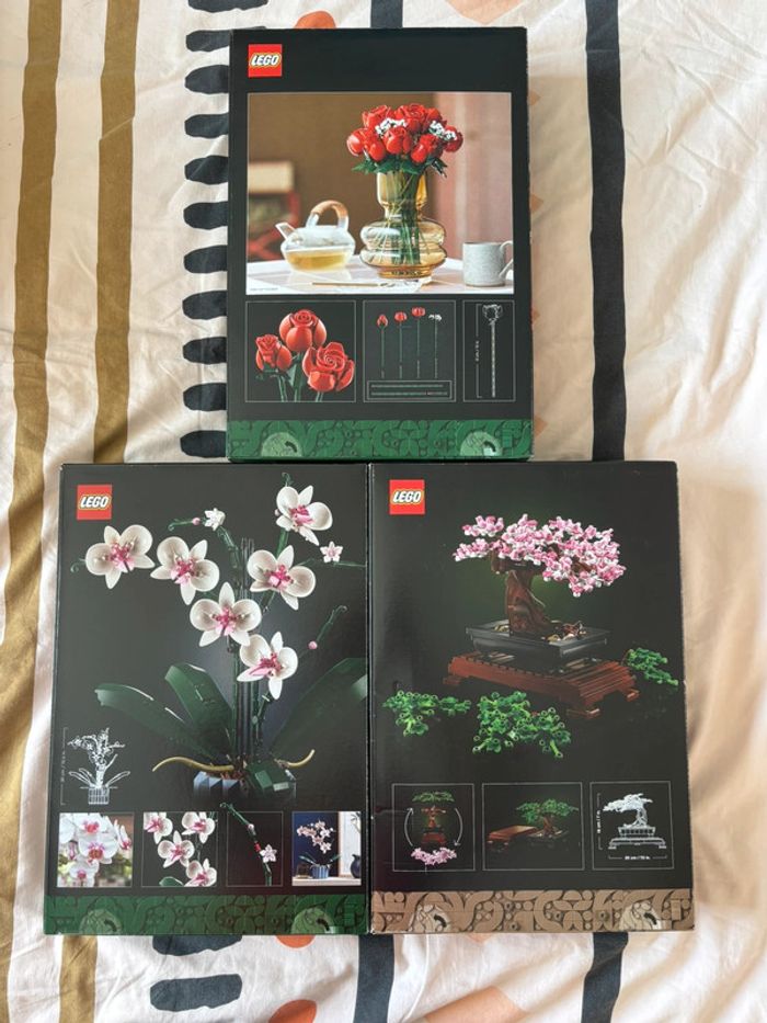 Lot de 3 lego collection botanique - photo numéro 2