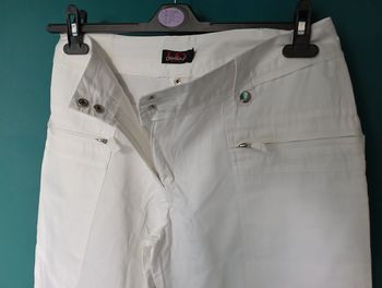 Pantalon coton blanc