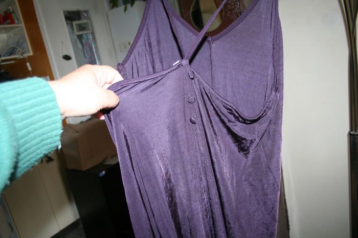 🌸Combi short violine dos croisé Taille 38 "Mango" 🌸 - photo numéro 4