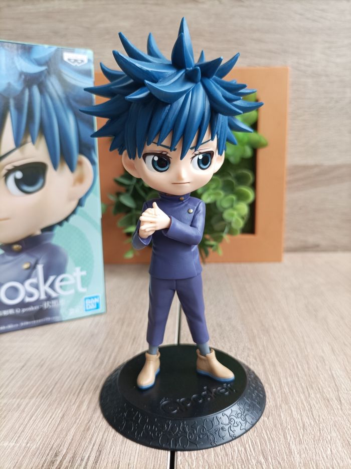 Figurine megumi Fushiguro jujutsu Kaisen banpresto qposket Bandai - photo numéro 3