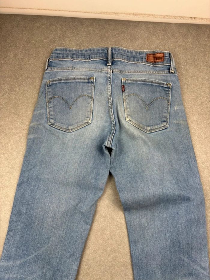 Jean pantalon coupe slim levis bleu taille 26 - photo numéro 5