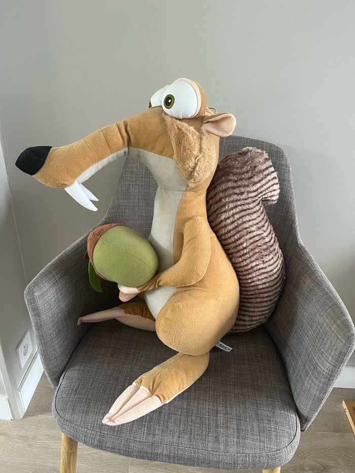 Peluche Scrat 50cm - photo numéro 4