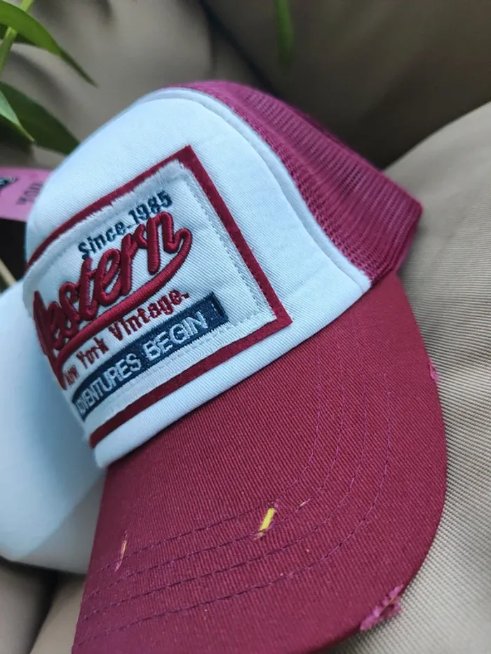 Casquette Trucker Western rouge - photo numéro 2