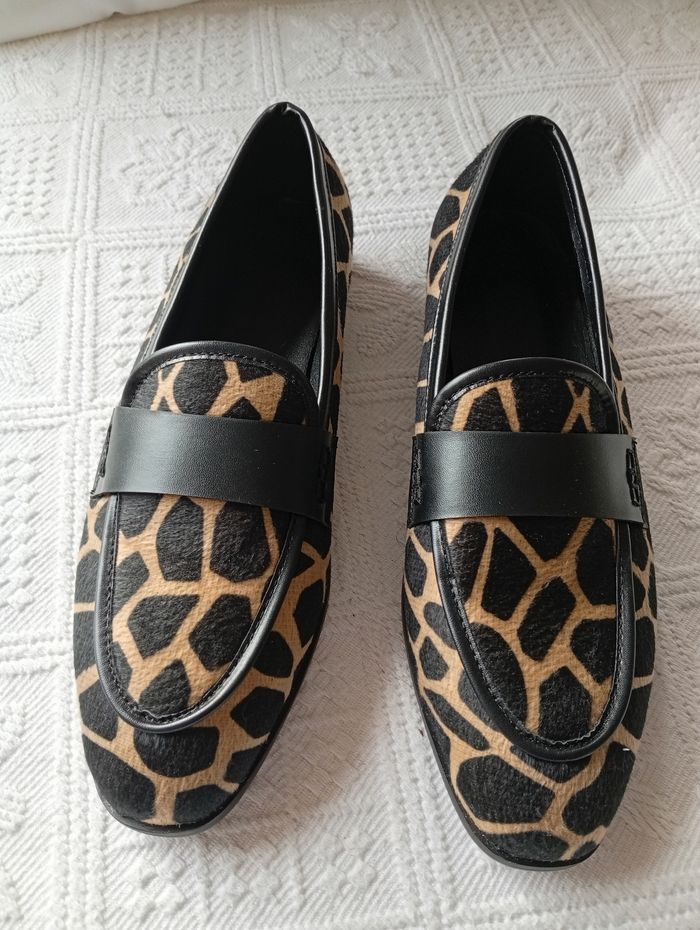 Mocassins imprimés animalier. Femme 39 - photo numéro 3