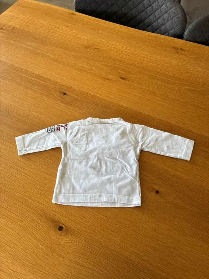 T-shirt manches longes bébé - photo numéro 2