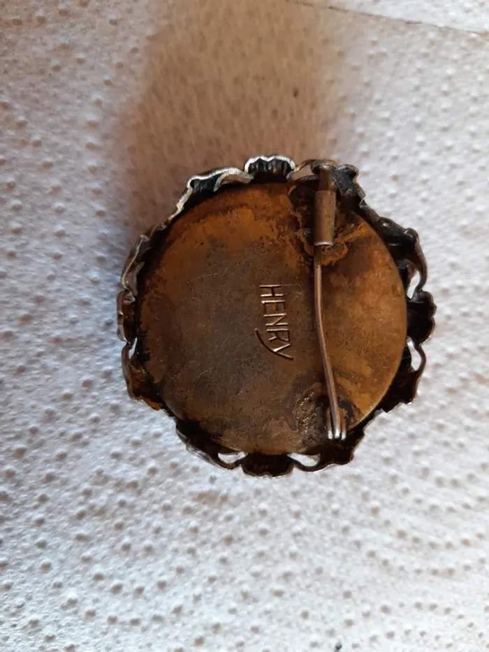Superbe Broche Signée Henry - Pièce de Collection Unique - photo numéro 2