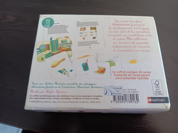 Tout petit Montessori les objets de la maison édition nathan - photo numéro 2