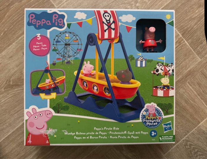 Manège bateau peppa pig neuf