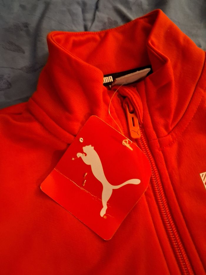 Veste gilet zippe puma 6 ans neuve - photo numéro 3