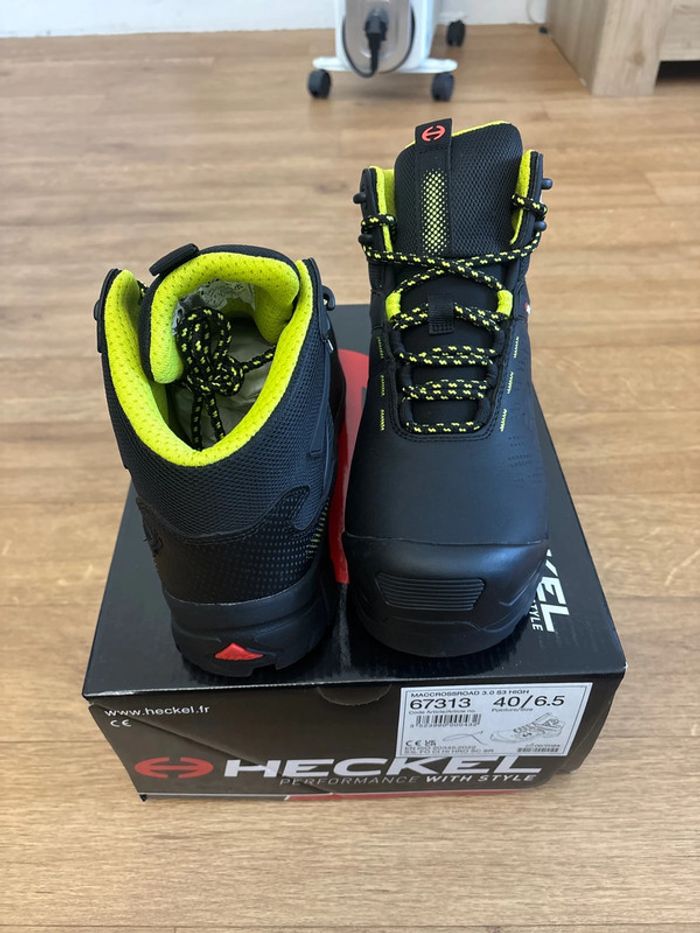 Chaussure de sécurité montante S3 MacCrossroad 3.0 High HECKEL 67313 taille 40 - photo numéro 9