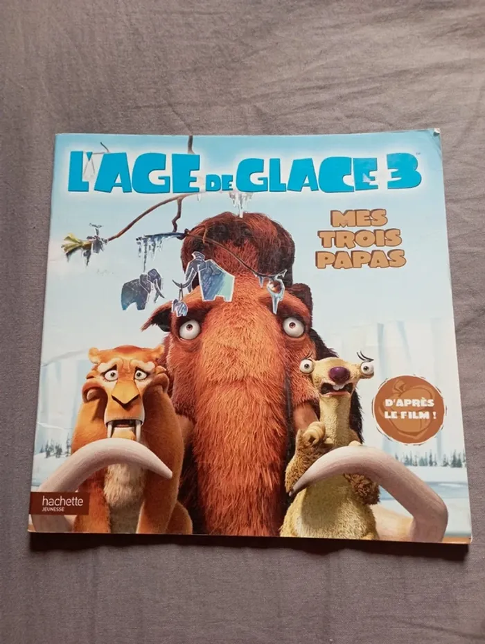 Livre l'age de glace 3