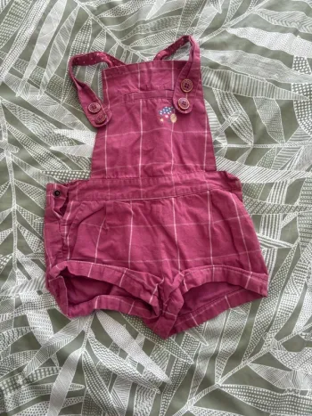 Salopette short fille