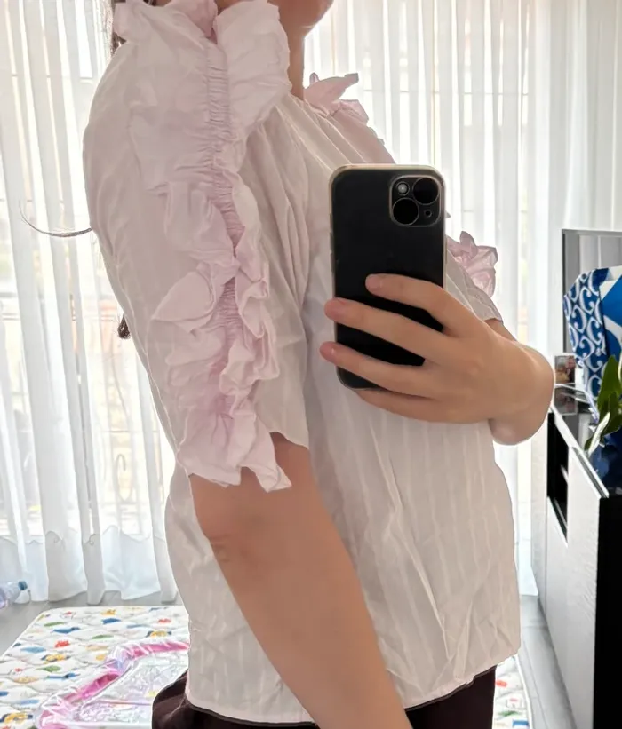 Chemise rose - photo numéro 4