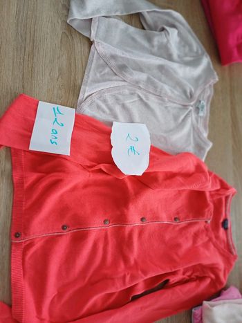 Lot gilets 12 ans