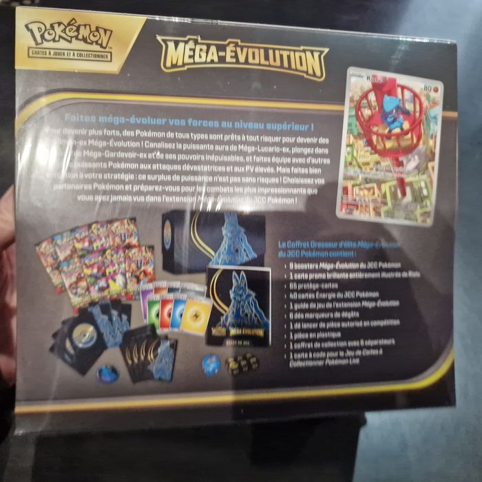 ETB pokemon mega evolution lucario neuf et scelle - photo numéro 6