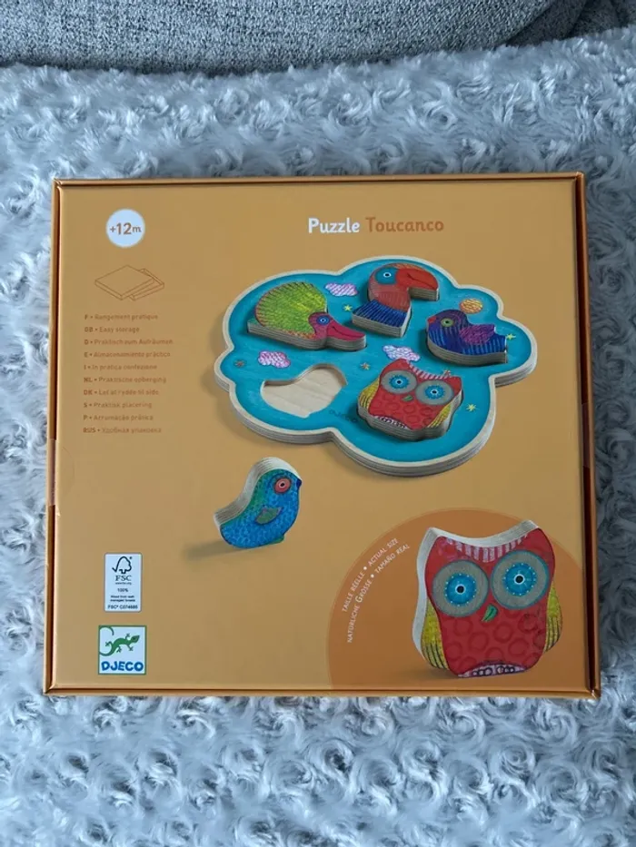 Puzzle toucan djeco neuf - photo numéro 3